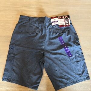 Iron Co Stretch Hybrid Cargo Shorts